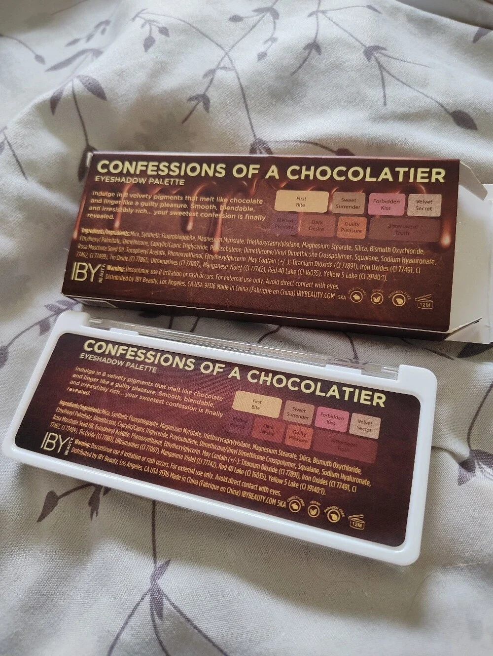 IBY Beauty Confessions Of A Chocolatier Eyeshadow Palette